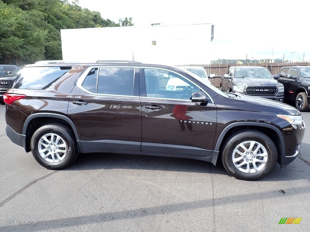 2018 Traverse LT AWD - Sable Brown Metallic / Jet Black photo #7
