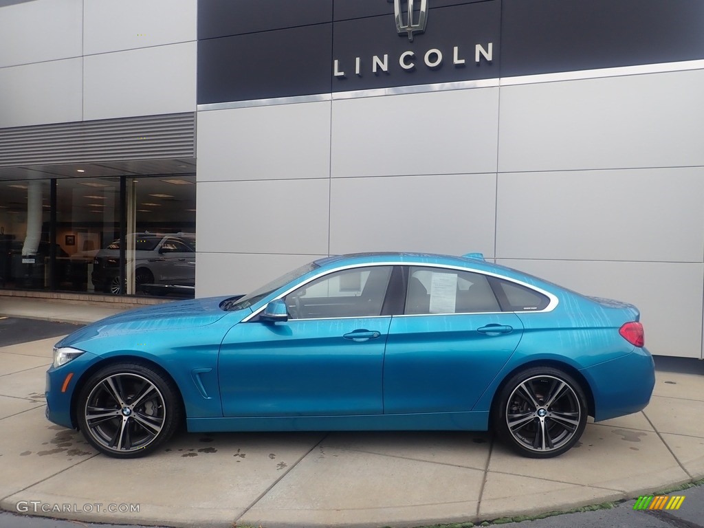 Snapper Rocks Blue Metallic 2019 BMW 4 Series 440i xDrive Gran Coupe Exterior Photo #146538323