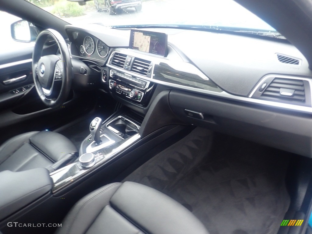 2019 4 Series 440i xDrive Gran Coupe - Snapper Rocks Blue Metallic / Black photo #12