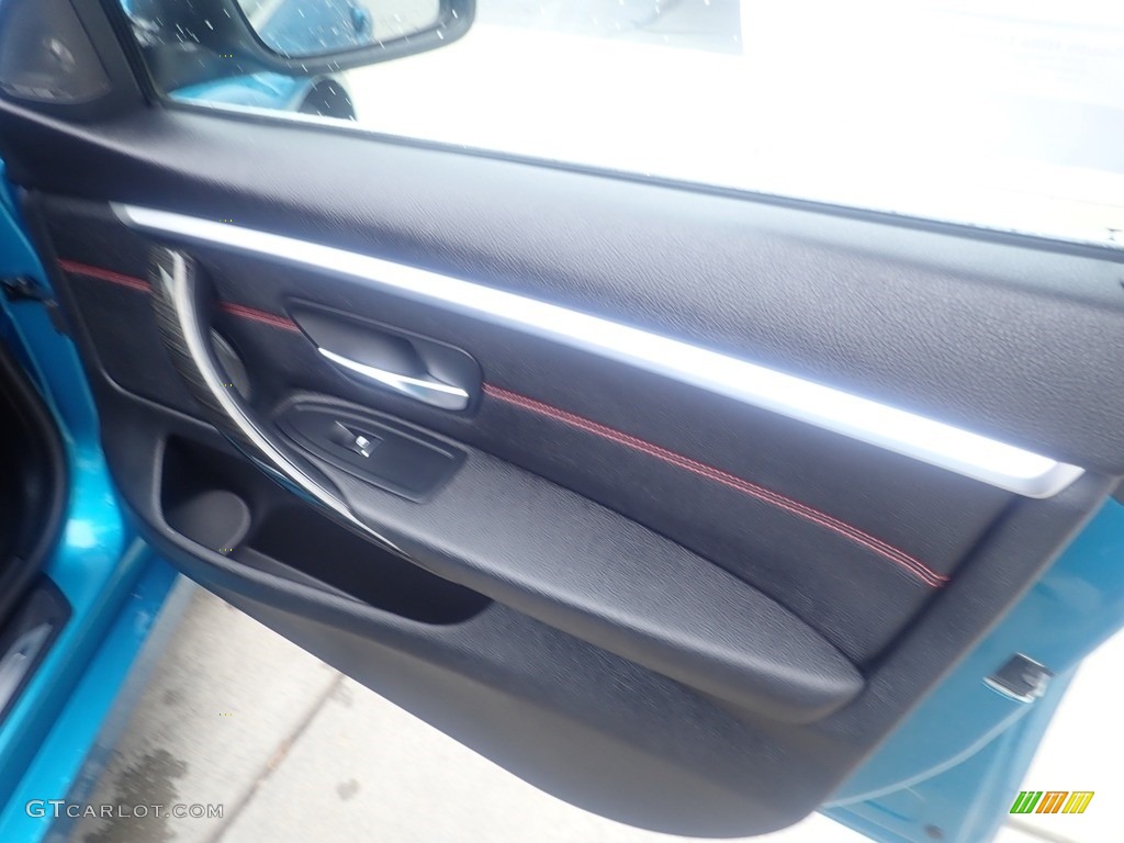 2019 4 Series 440i xDrive Gran Coupe - Snapper Rocks Blue Metallic / Black photo #13