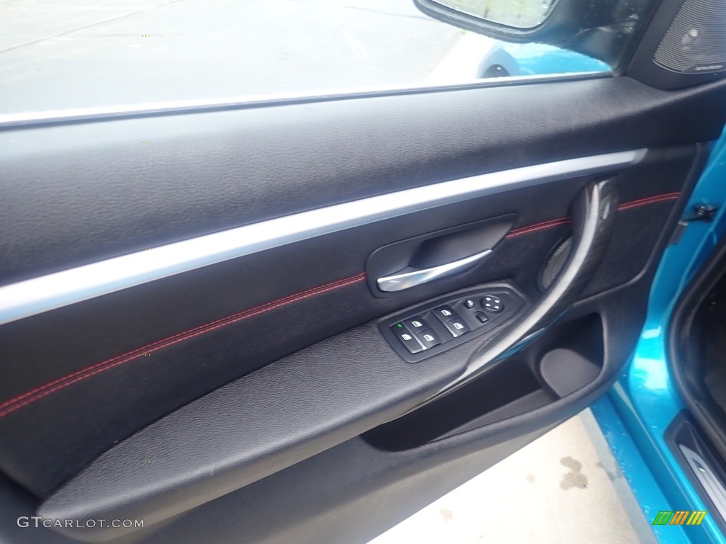 2019 4 Series 440i xDrive Gran Coupe - Snapper Rocks Blue Metallic / Black photo #19