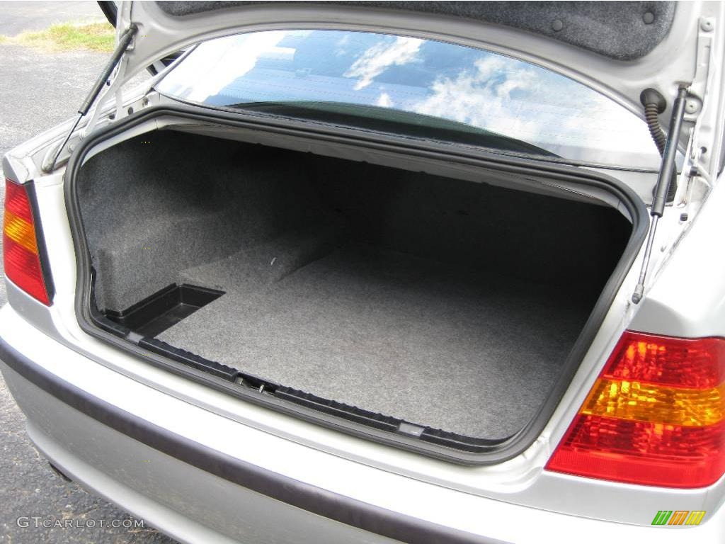 2002 3 Series 325xi Sedan - Titanium Silver Metallic / Black photo #18
