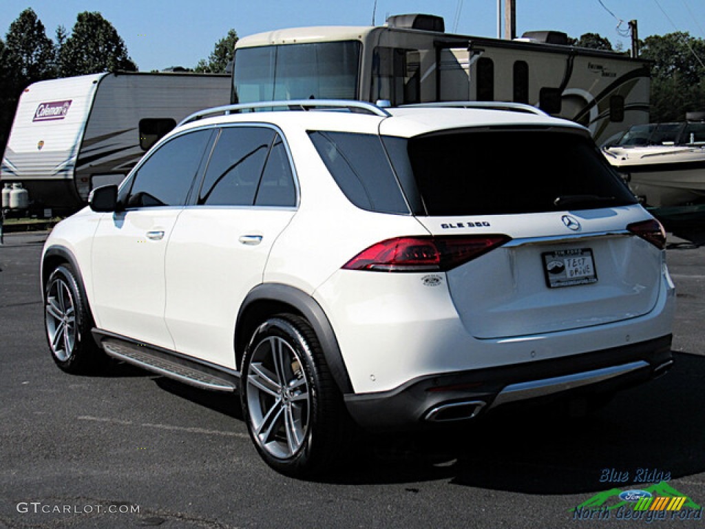 2021 GLE 350 - Polar White / Macchiato Beige/Black photo #3