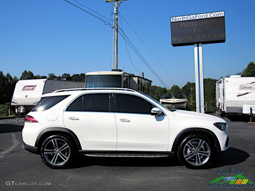 2021 GLE 350 - Polar White / Macchiato Beige/Black photo #7