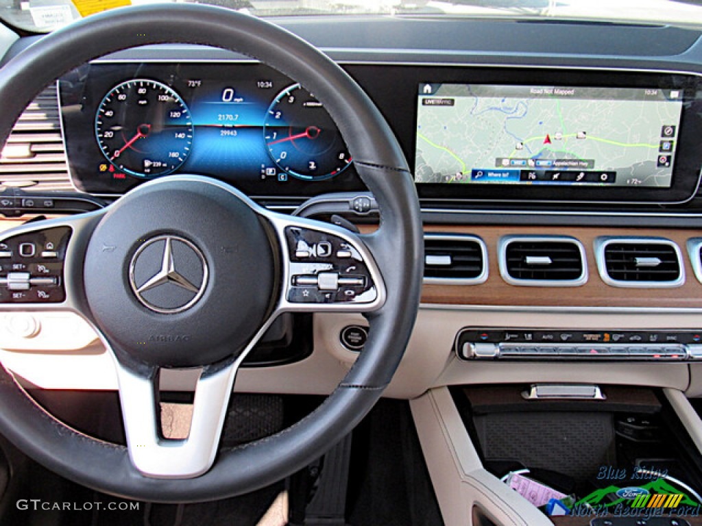 2021 GLE 350 - Polar White / Macchiato Beige/Black photo #15