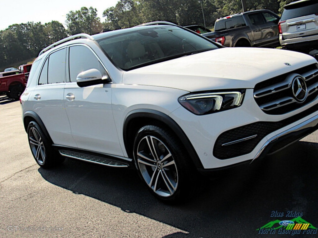 2021 GLE 350 - Polar White / Macchiato Beige/Black photo #28