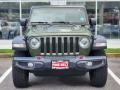 2021 Sarge Green Jeep Wrangler Unlimited Rubicon 4x4  photo #2