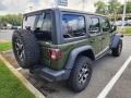 2021 Sarge Green Jeep Wrangler Unlimited Rubicon 4x4  photo #3
