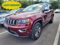 2021 Velvet Red Pearl Jeep Grand Cherokee Limited 4x4 #146539159