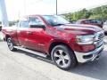 Delmonico Red Pearl 2019 Ram 1500 Laramie Quad Cab 4x4 Exterior