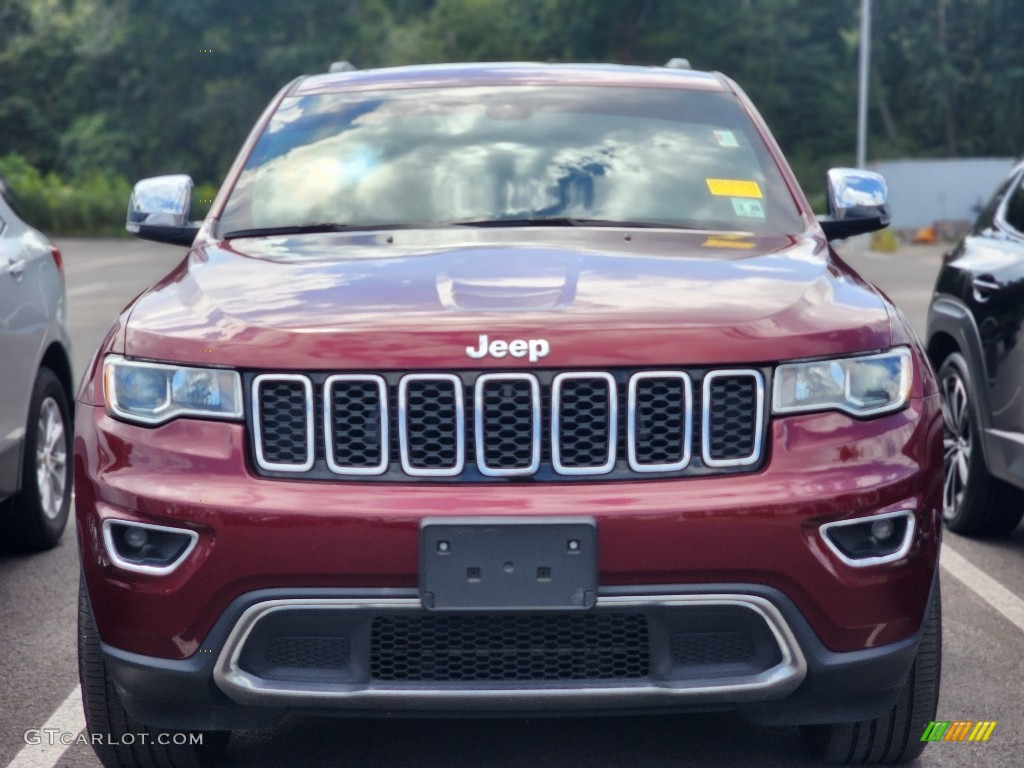 2021 Grand Cherokee Limited 4x4 - Velvet Red Pearl / Black photo #2