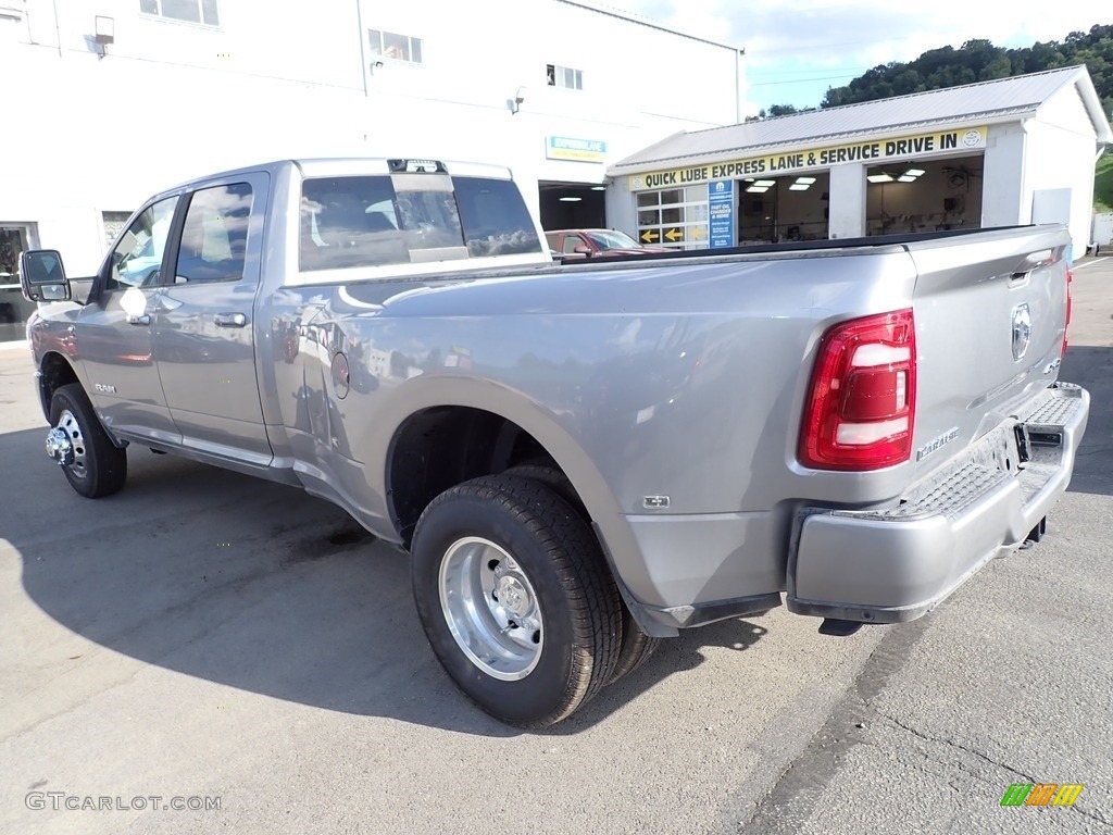 2023 3500 Laramie Crew Cab 4x4 - Billet Silver Metallic / Black photo #3