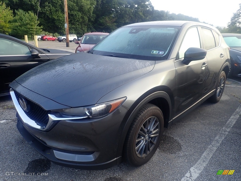 2021 CX-5 Touring AWD - Machine Gray Metallic / Black photo #1