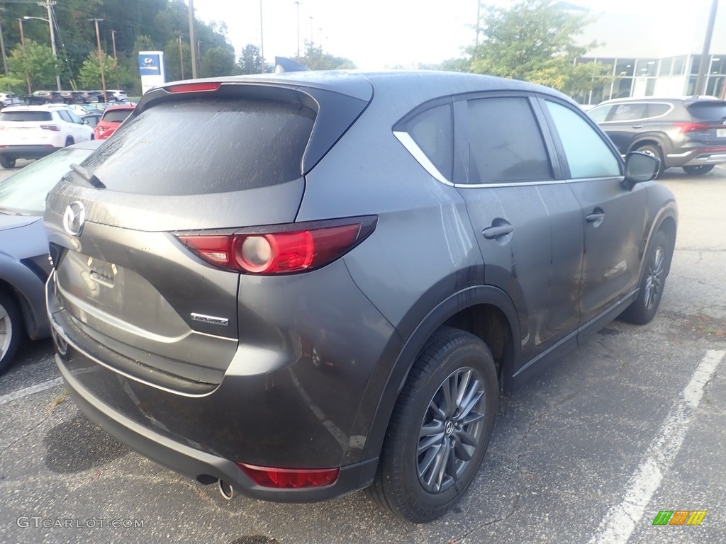 2021 CX-5 Touring AWD - Machine Gray Metallic / Black photo #4