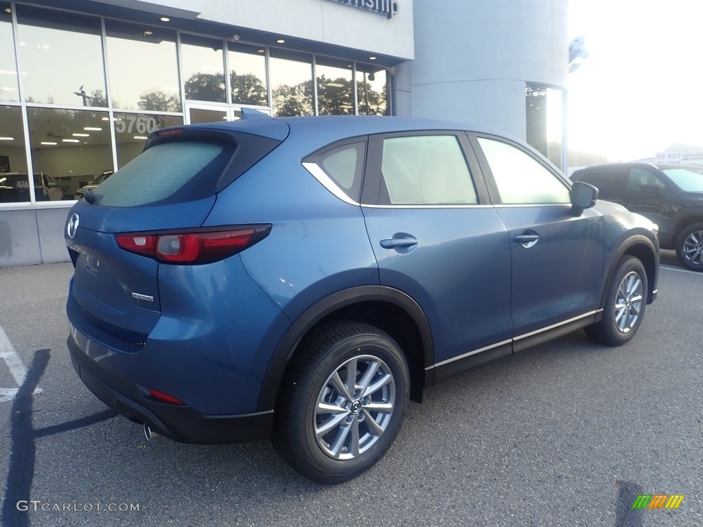 2023 CX-5 S AWD - Eternal Blue Mica / Black photo #2