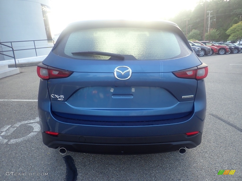2023 CX-5 S AWD - Eternal Blue Mica / Black photo #3