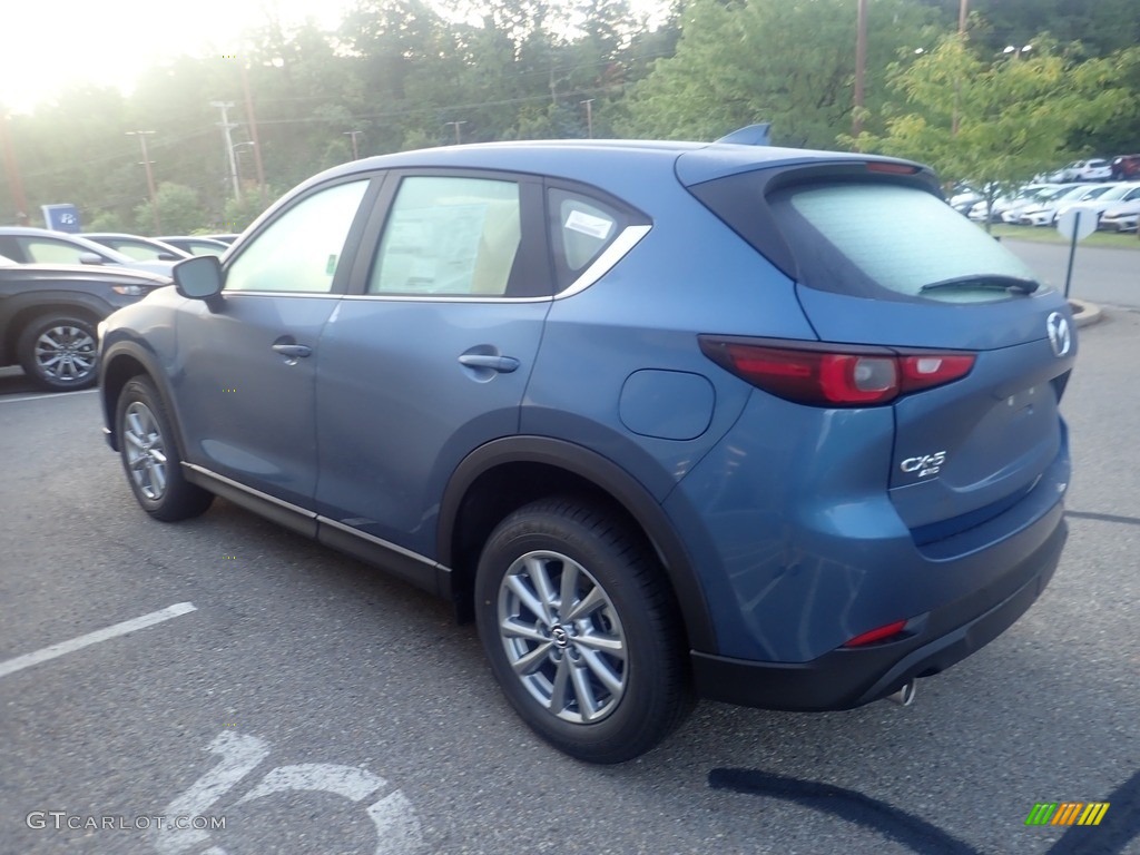 2023 CX-5 S AWD - Eternal Blue Mica / Black photo #5