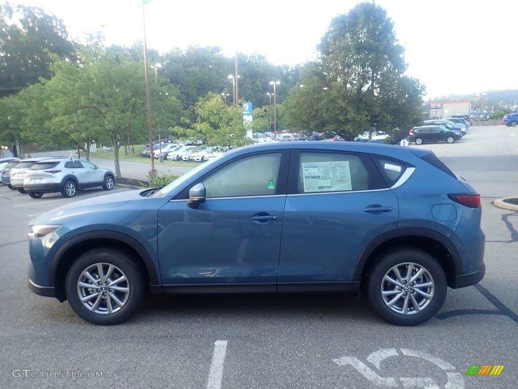2023 CX-5 S AWD - Eternal Blue Mica / Black photo #6