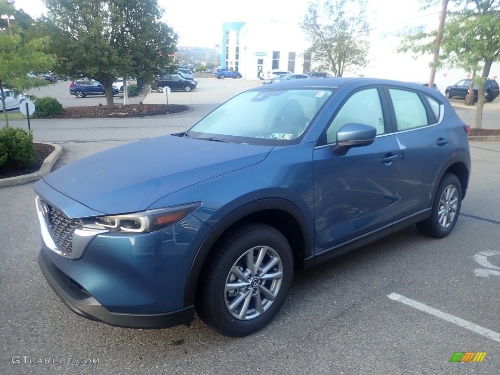 2023 CX-5 S AWD - Eternal Blue Mica / Black photo #7