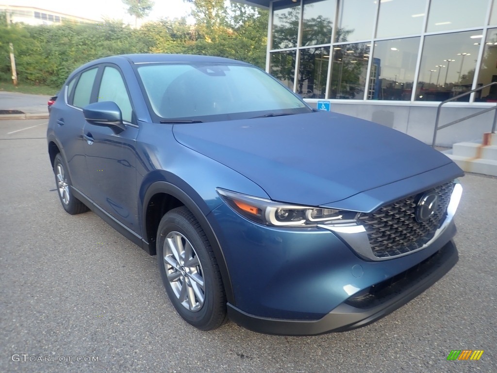 2023 CX-5 S AWD - Eternal Blue Mica / Black photo #9