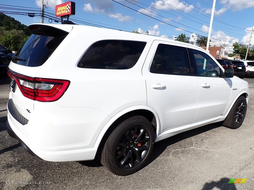 2023 Durango R/T Hemi Orange AWD - White Knuckle / Black/Orange Accent Stitching photo #6