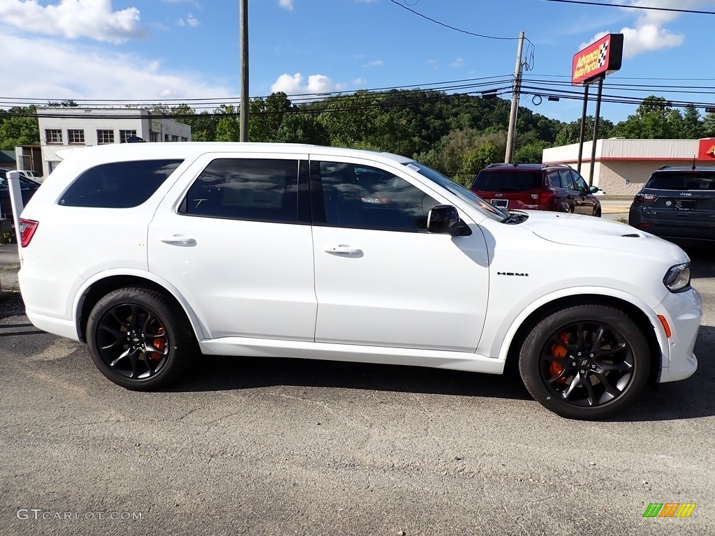 2023 Durango R/T Hemi Orange AWD - White Knuckle / Black/Orange Accent Stitching photo #7