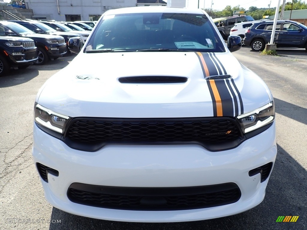 2023 Durango R/T Hemi Orange AWD - White Knuckle / Black/Orange Accent Stitching photo #9