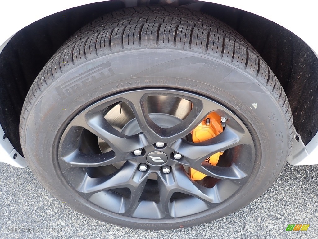 2023 Durango R/T Hemi Orange AWD - White Knuckle / Black/Orange Accent Stitching photo #10