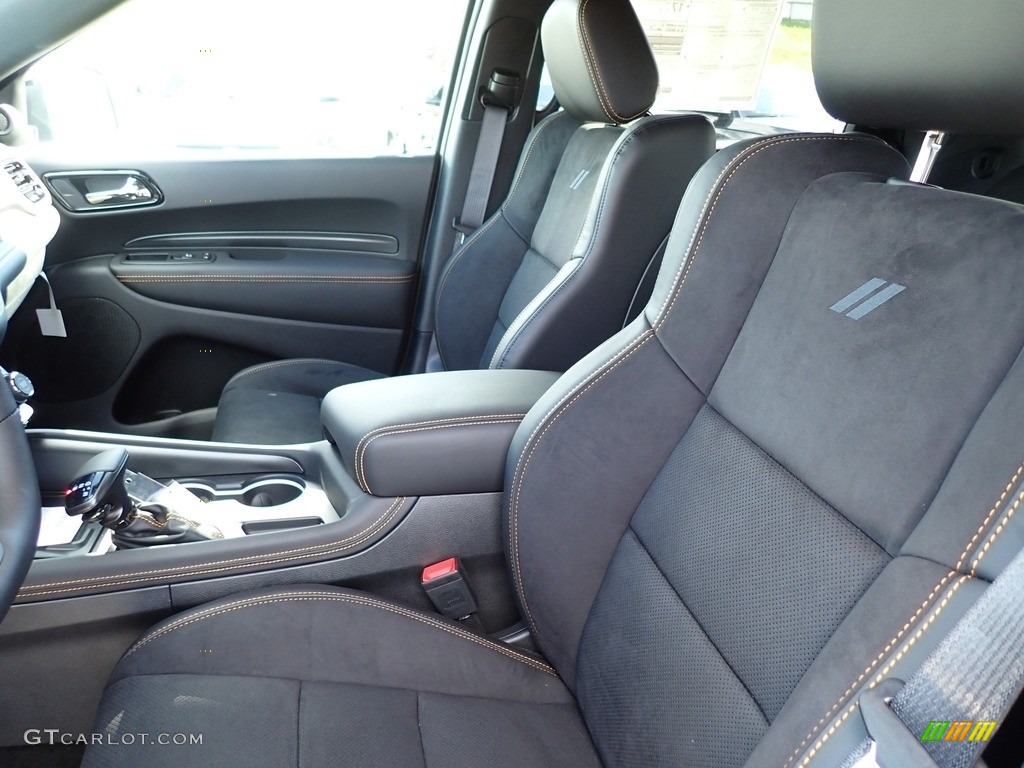 2023 Durango R/T Hemi Orange AWD - White Knuckle / Black/Orange Accent Stitching photo #11