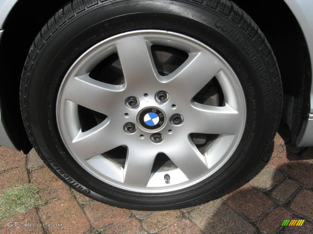 2005 3 Series 325i Sedan - Titanium Silver Metallic / Black photo #5