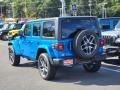 2024 Hydro Blue Pearl Jeep Wrangler 4-Door Sport S 4xe Hybrid  photo #4