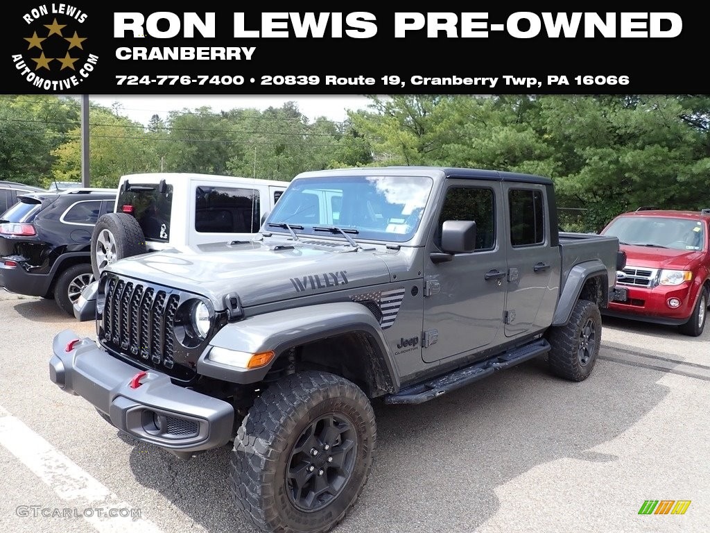 2021 Gladiator Willys 4x4 - Sting-Gray / Black photo #1