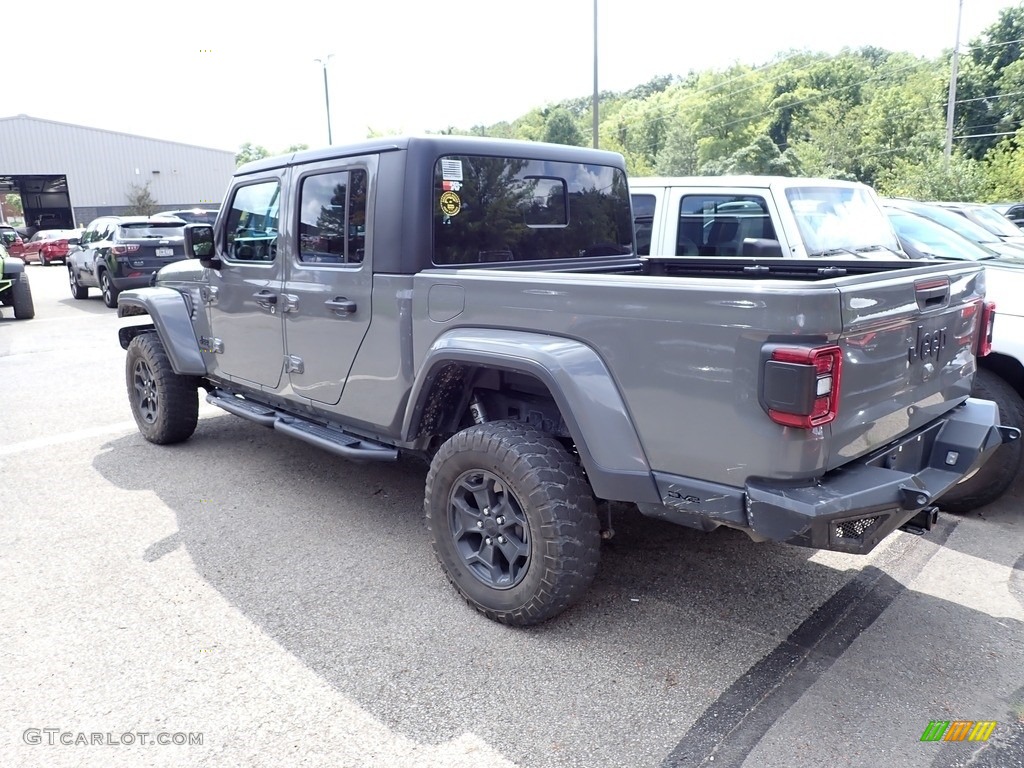 2021 Gladiator Willys 4x4 - Sting-Gray / Black photo #4