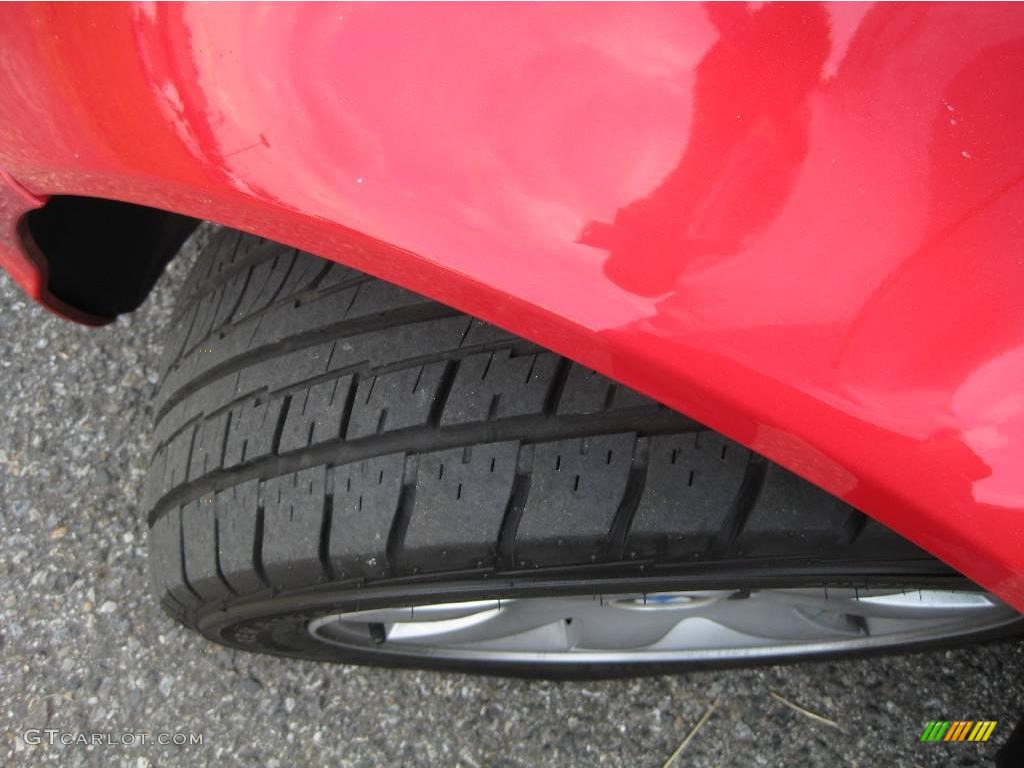 2004 3 Series 325i Sedan - Electric Red / Black photo #27