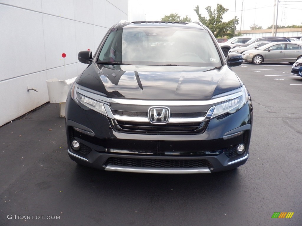 2020 Pilot Elite AWD - Crystal Black Pearl / Black photo #2