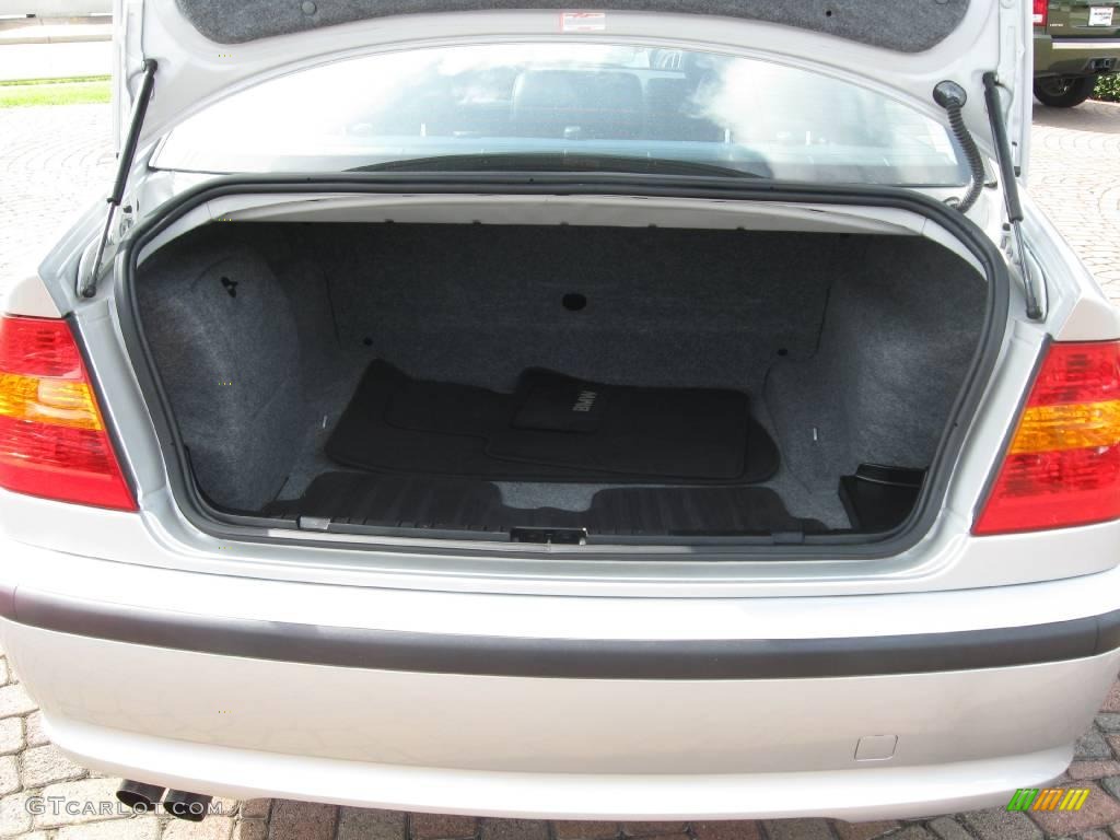 2005 3 Series 325i Sedan - Titanium Silver Metallic / Black photo #17