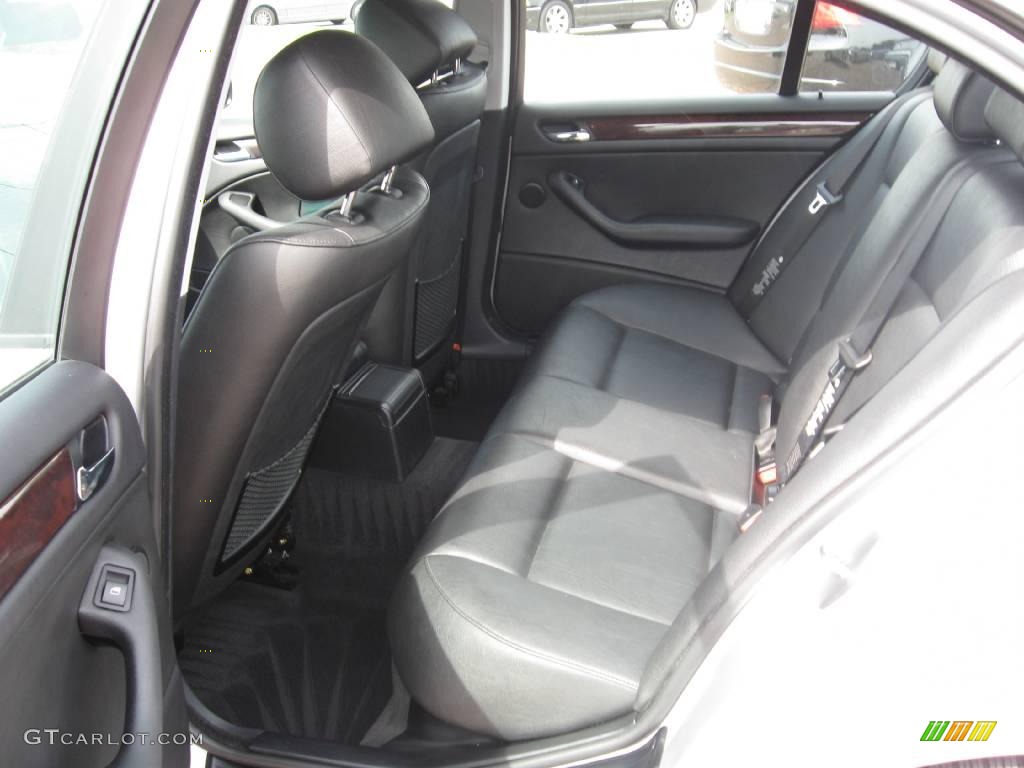 2005 3 Series 325i Sedan - Titanium Silver Metallic / Black photo #20