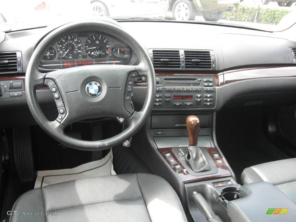 2005 3 Series 325i Sedan - Titanium Silver Metallic / Black photo #24