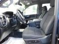 Jet Black Front Seat Photo for 2021 Chevrolet Silverado 1500 #146542447