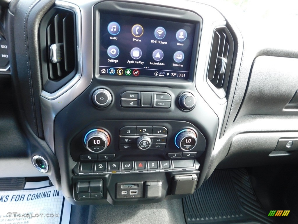 2021 Chevrolet Silverado 1500 LT Crew Cab 4x4 Controls Photo #146542630