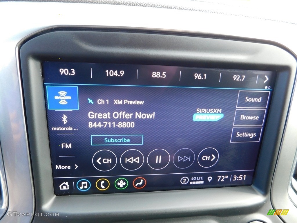 2021 Silverado 1500 LT Crew Cab 4x4 - Black / Jet Black photo #36