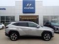 Shimmering Silver 2024 Hyundai Tucson SEL Plug-In Hybrid AWD