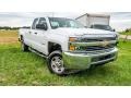 Summit White 2018 Chevrolet Silverado 2500HD Work Truck Double Cab Exterior