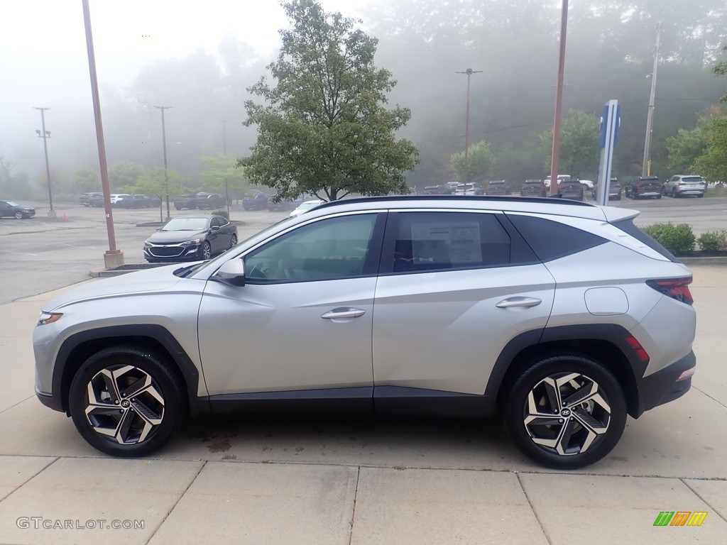 Shimmering Silver 2024 Hyundai Tucson SEL Plug-In Hybrid AWD Exterior Photo #146542888