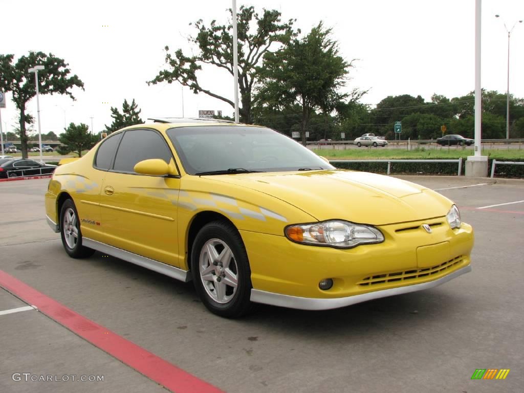 2002 Monte Carlo SS Limited Edition Pace Car - Competition Yellow / Ebony photo #7