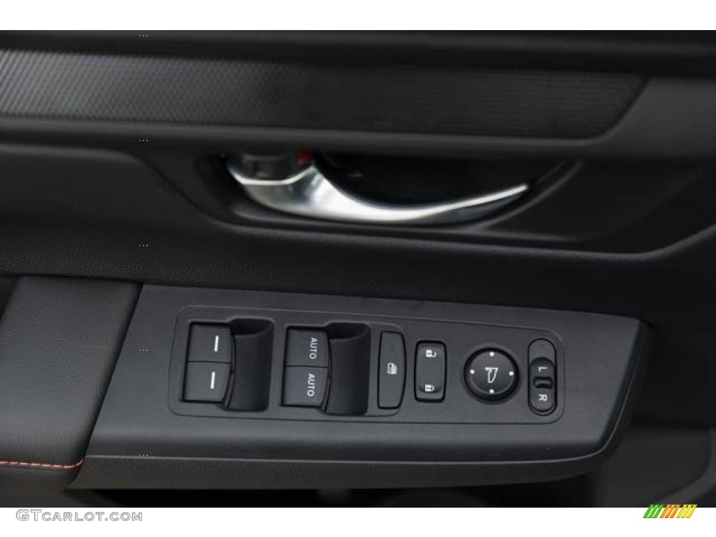2024 Honda CR-V Sport AWD Hybrid Black Door Panel Photo #146543068