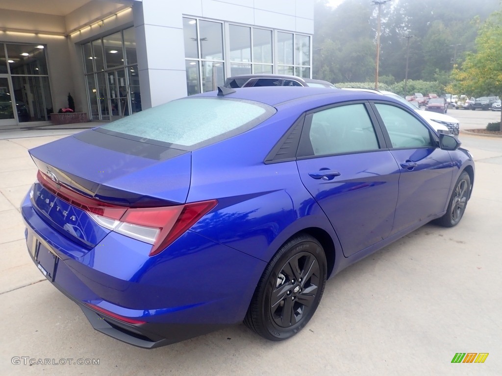 2023 Elantra SEL - Intense Blue / Medium Gray photo #2