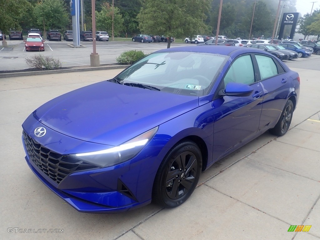 2023 Elantra SEL - Intense Blue / Medium Gray photo #7