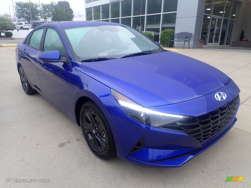 2023 Elantra SEL - Intense Blue / Medium Gray photo #9