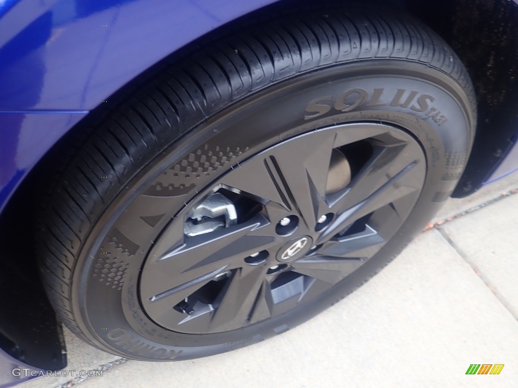 2023 Elantra SEL - Intense Blue / Medium Gray photo #10